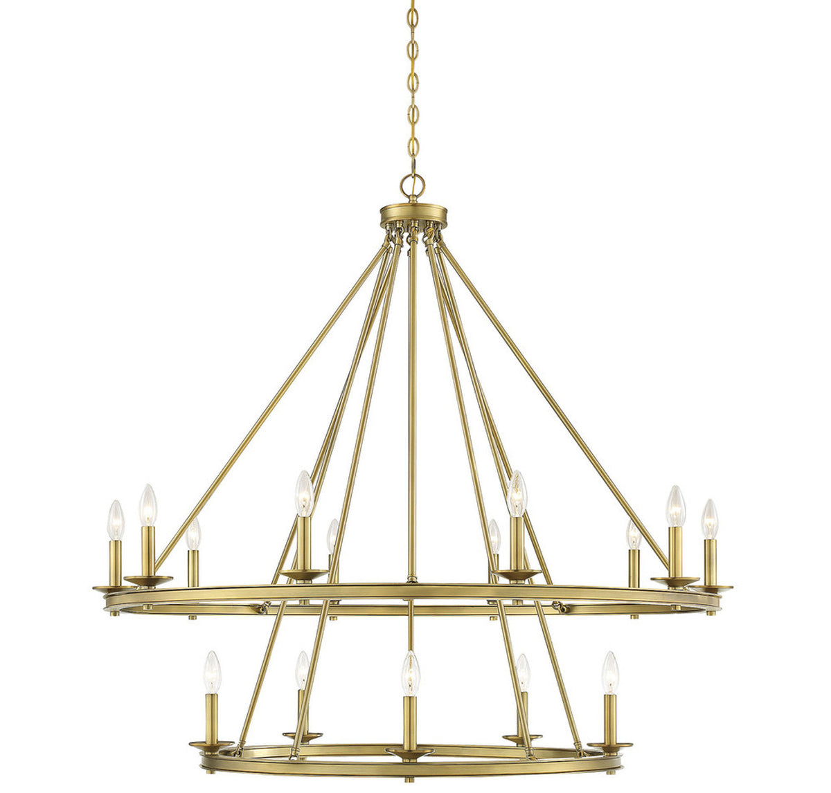 Claiborne Chandelier, 6-Light, Avalite, 33"W (1-3060-6-60 1K16C)