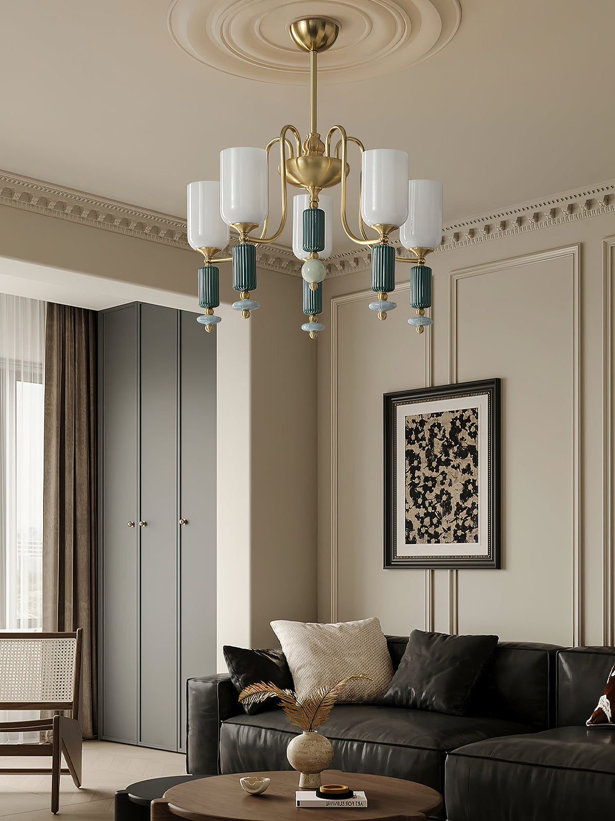 Luceren Ceramic Chandelier