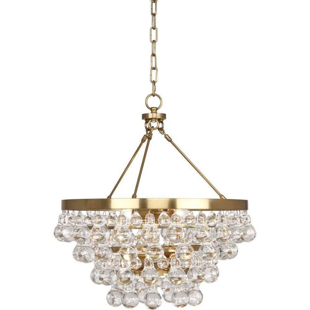 Robert Abbey Lighting - 1000 - Bling 4-Light Chandelier 20.5 Inches Wide and 22 Inches Tall
