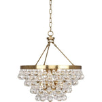 Robert Abbey Lighting - 1000 - Bling 4-Light Chandelier 20.5 Inches Wide and 22 Inches Tall