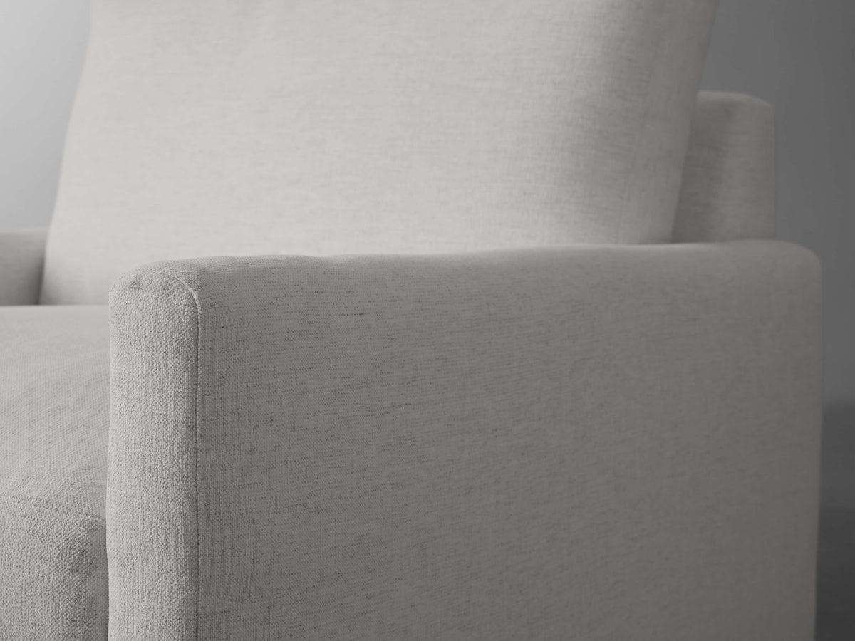 Kipton Swivel Chair in Nomad Snow