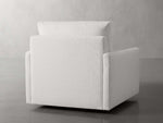 Kipton Swivel Chair in Nomad Snow