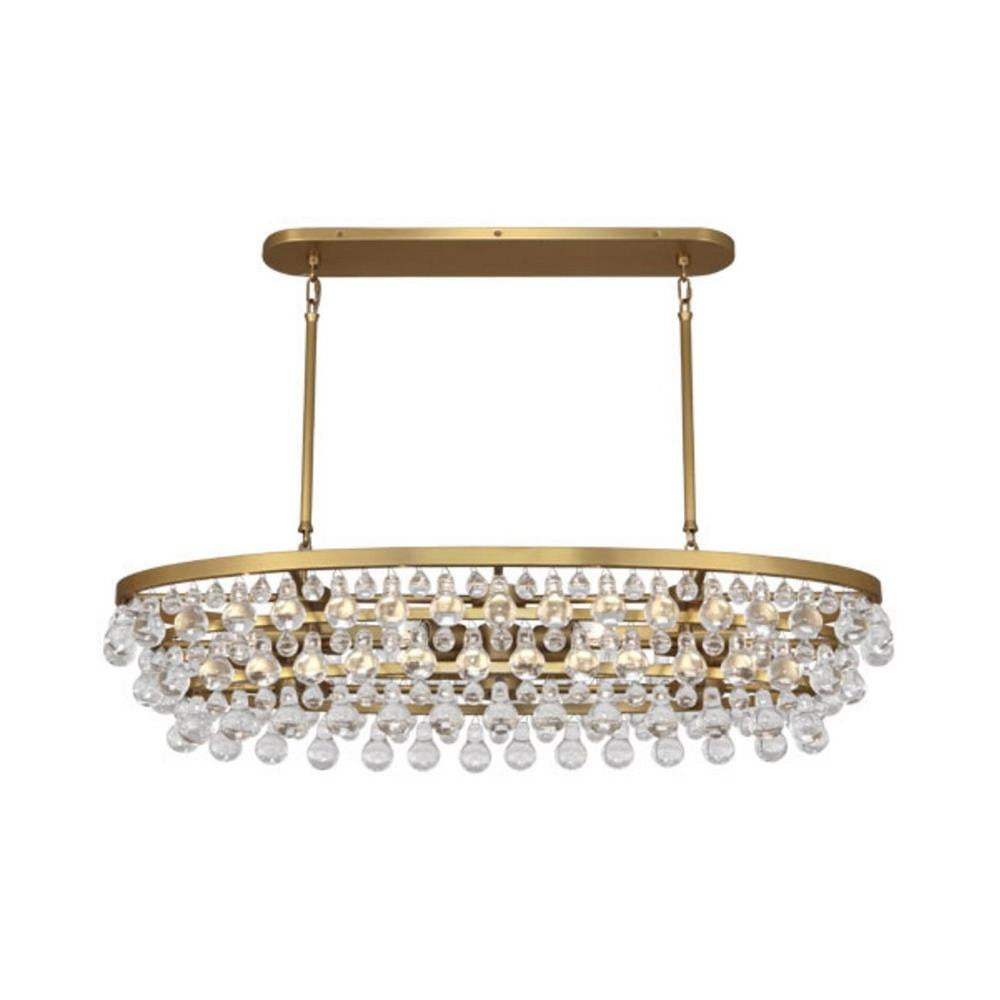 Robert Abbey Lighting - Z1007 - Bling 8-Light Chandelier 42.75 Inches Wide and 9.75 Inches Tall