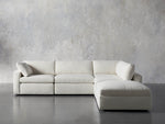 Beale Five-Piece Sectional with Ottoman