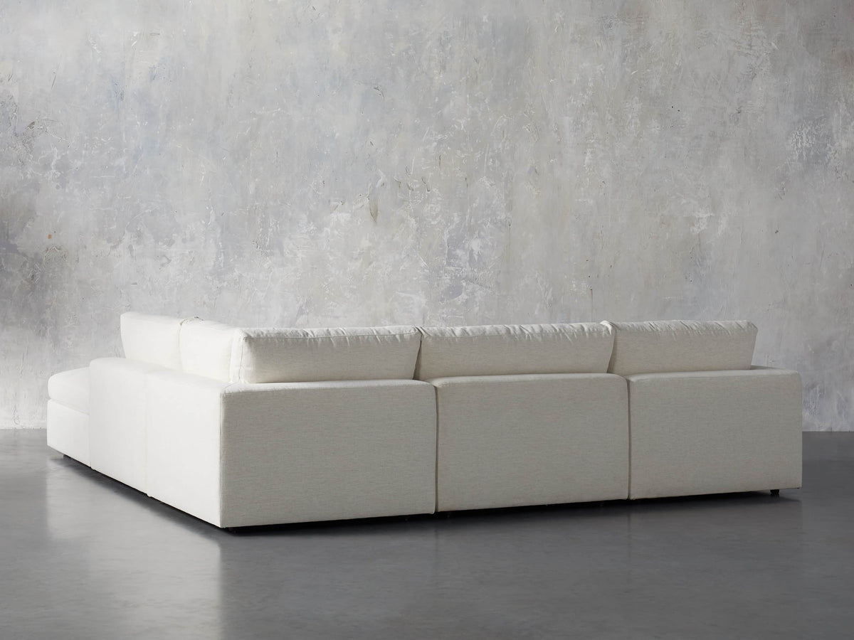 Beale Five-Piece Sectional with Ottoman