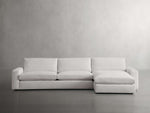 Kipton Wide Arm Two-Piece Chaise Sectional