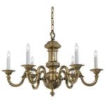 Bailey Street Home - 109-BEL-2251431 - 60 Watt Six Light Chandelier