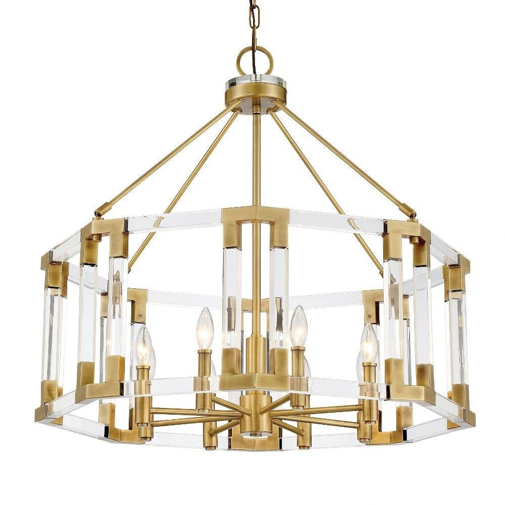 Bailey Street Home - 109-BEL-4974491 - Burleigh Cedars - 8 Light Chandelier-29.88 Inches Tall and 31.38 Inches Wide