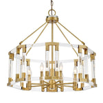 Bailey Street Home - 109-BEL-4974491 - Burleigh Cedars - 8 Light Chandelier-29.88 Inches Tall and 31.38 Inches Wide