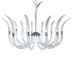 Bailey Street Home - 109-BEL-4974538 - Williams Oaks - 14 Light Oval Chandelier-15 Inches Tall and 35.5 Inches Wide