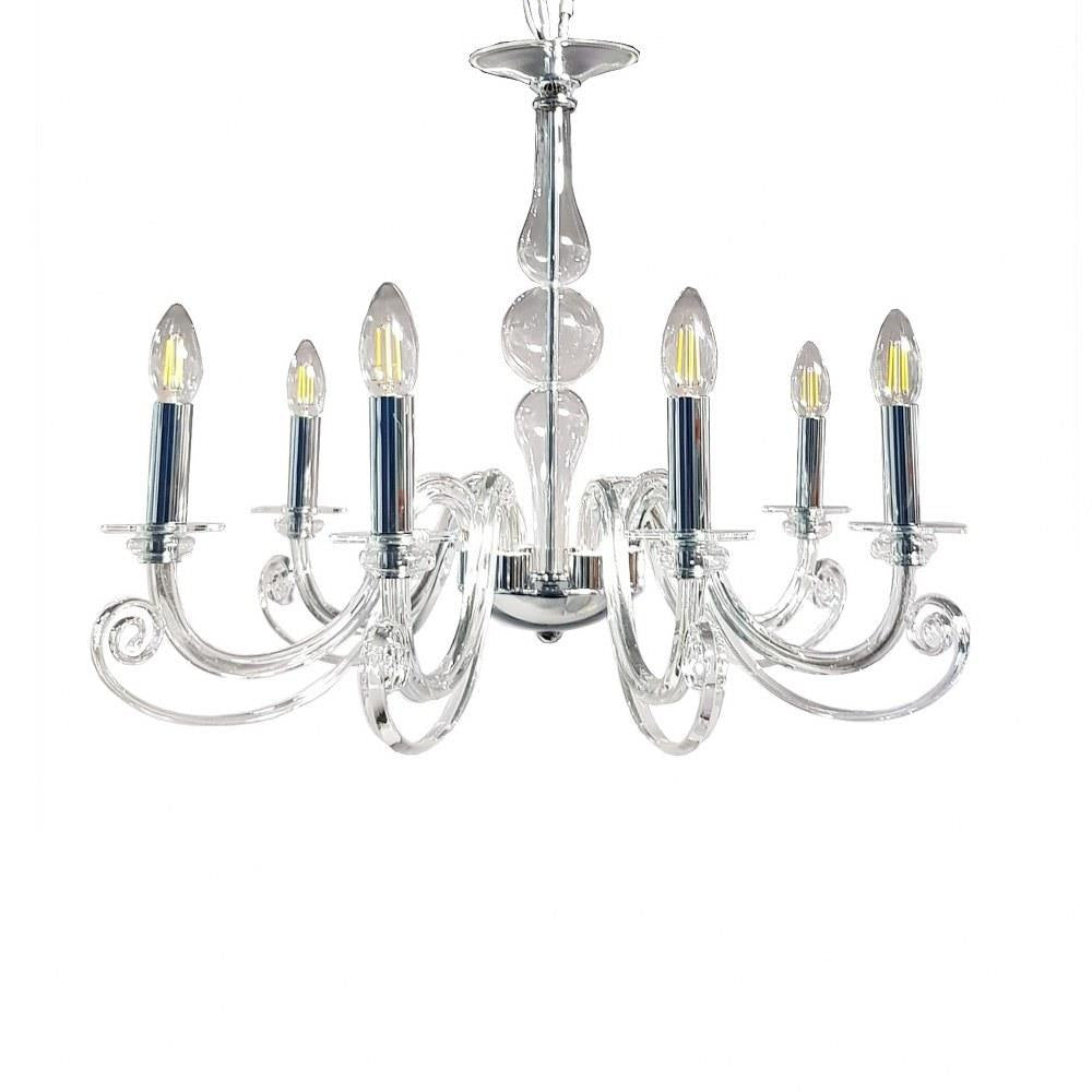 Bailey Street Home - 109-BEL-4974543 - Hawthorne Coppice - 6 Light Chandelier-20.5 Inches Tall and 27.75 Inches Wide