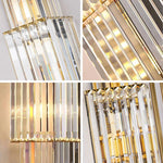 Gio 32" Crystal Sconce