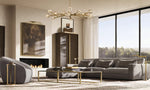 Boule De Cristal Clear Glass Round Chandelier 60"