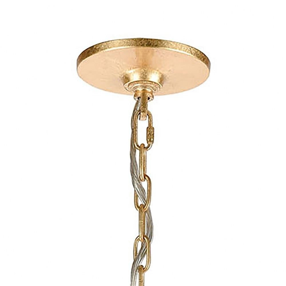 Bailey Street Home - 2499-BEL-3353687 - French Country Traditional Twelve Light Chandelier in ParisianGold Leaf Finish