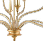 Bailey Street Home - 2499-BEL-3353687 - French Country Traditional Twelve Light Chandelier in ParisianGold Leaf Finish