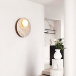 Moonwake Travertine Sconce