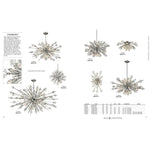 Bailey Street Home - 2499-BEL-1794987 - Mid Century Modern Sixteen Light Chandelier in Polished Chrome Finish