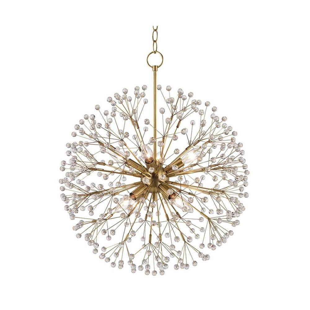 Bailey Street Home - 116-BEL-2120971 - Mid Century Modern Eight Light Chandelier