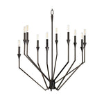 Bailey Street Home - 116-BEL-2121206 - Modern Ten Light Chandelier