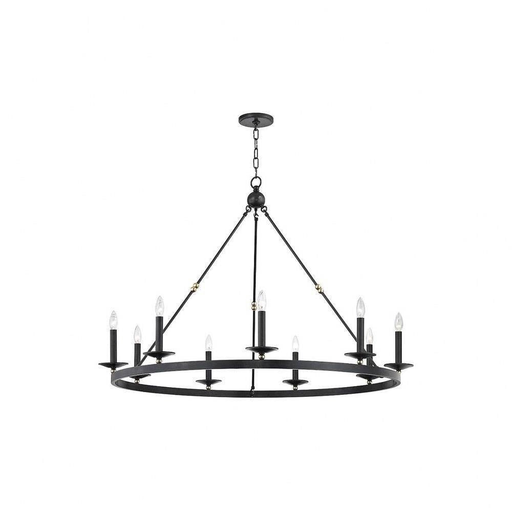 Bailey Street Home - 116-BEL-2972613 - Contemporary Nine Light Chandelier