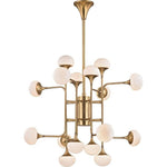 Bailey Street Home - 116-BEL-2972880 - Contemporary Sixteen Light Chandelier