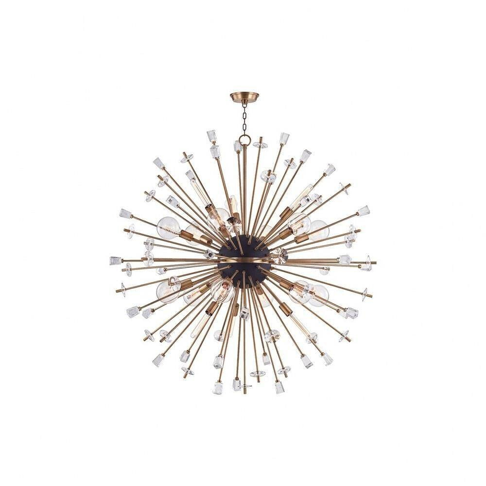 Bailey Street Home - 116-BEL-2973100 - Airedale Piece 6-W Chandelier - 60 Inches Wide by 60 Inches High