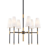 Bailey Street Home - 116-BEL-3365945 - Templegate Close Six Light Chandelier - 28 Inches Wide by 29.5 Inches High