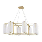 Bailey Street Home - 116-BEL-3827158 - Contemporary Eight Light Chandelier