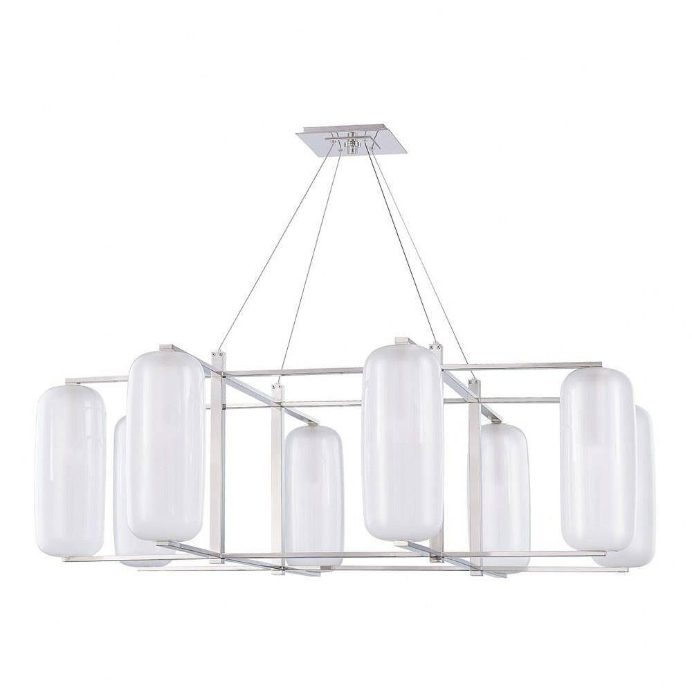 Bailey Street Home - 116-BEL-3827158 - Contemporary Eight Light Chandelier