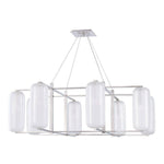 Bailey Street Home - 116-BEL-3827158 - Contemporary Eight Light Chandelier