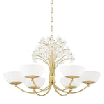 Bailey Street Home - 116-BEL-3827197 - Lord Brae - Six Light Chandelier in Whimsical Style - 30 Inches Wide by 17.25 Inches High