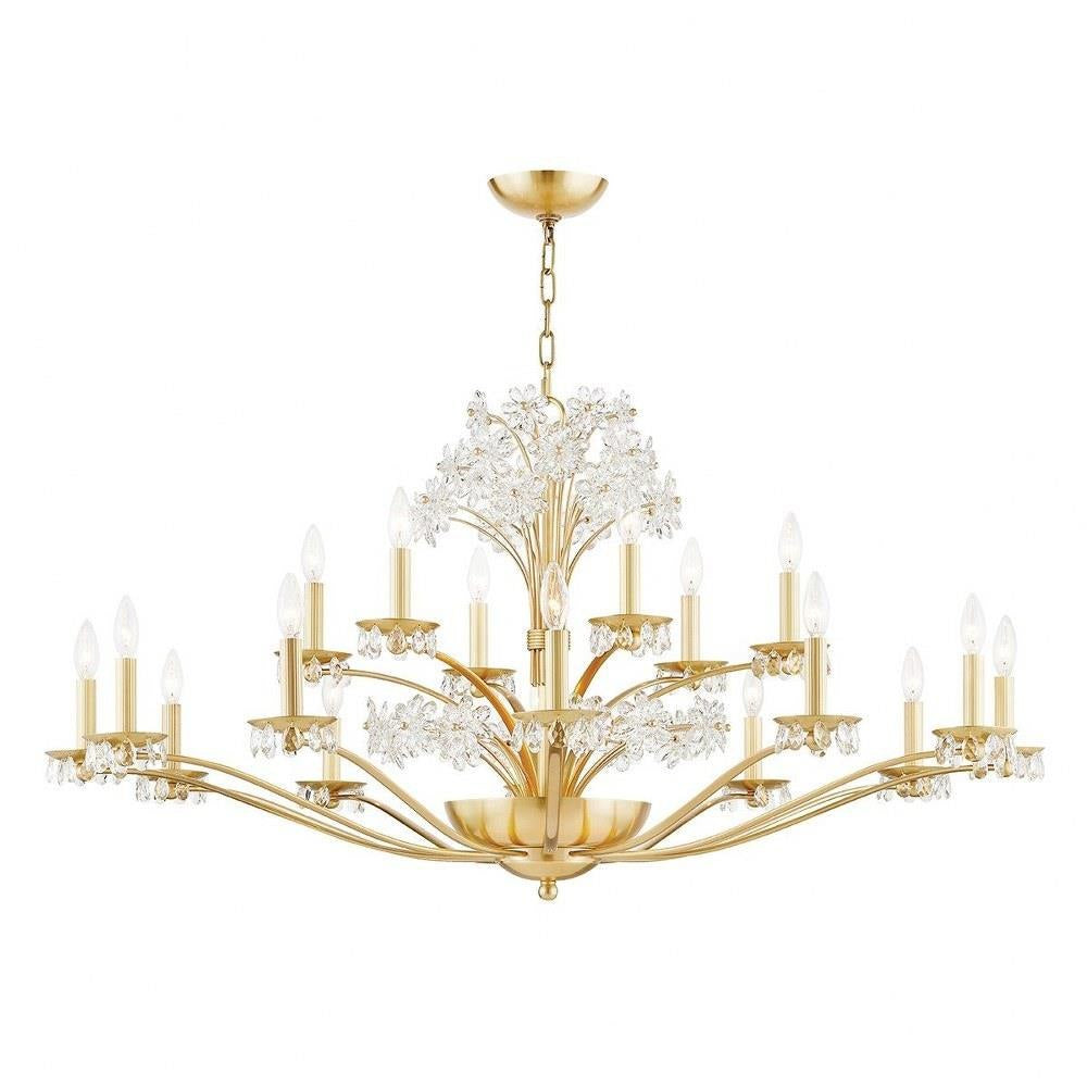 Bailey Street Home - 116-BEL-4182586 - Lord Brae - 20 Light Chandelier in Whimsical Style - 51.5 Inches Wide by 24.75 Inches High