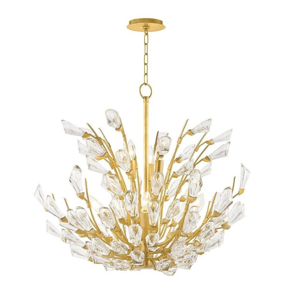 Bailey Street Home - 116-BEL-4182613 - Delph Coppice - 27.75 Inch 9 Light Chandelier in Transitional Style - 27.75 Inches Wide by 25.25 Inches High