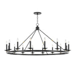 Bailey Street Home - 116-BEL-4313436 - Stirling Isaf - Sixteen Light Chandelier in Transitional Style - 58 Inches Wide by 27.25 Inches High