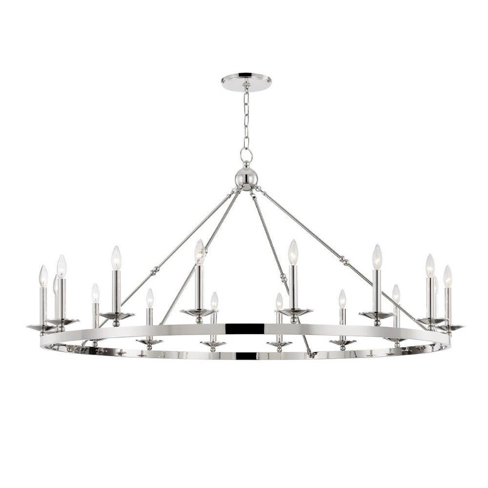 Bailey Street Home - 116-BEL-4313436 - Stirling Isaf - Sixteen Light Chandelier in Transitional Style - 58 Inches Wide by 27.25 Inches High