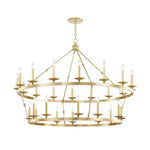 Bailey Street Home - 116-BEL-4313439 - Stirling Isaf - Twenty Eight Light Chandelier in Transitional Style - 58 Inches Wide by 40.75 Inches High