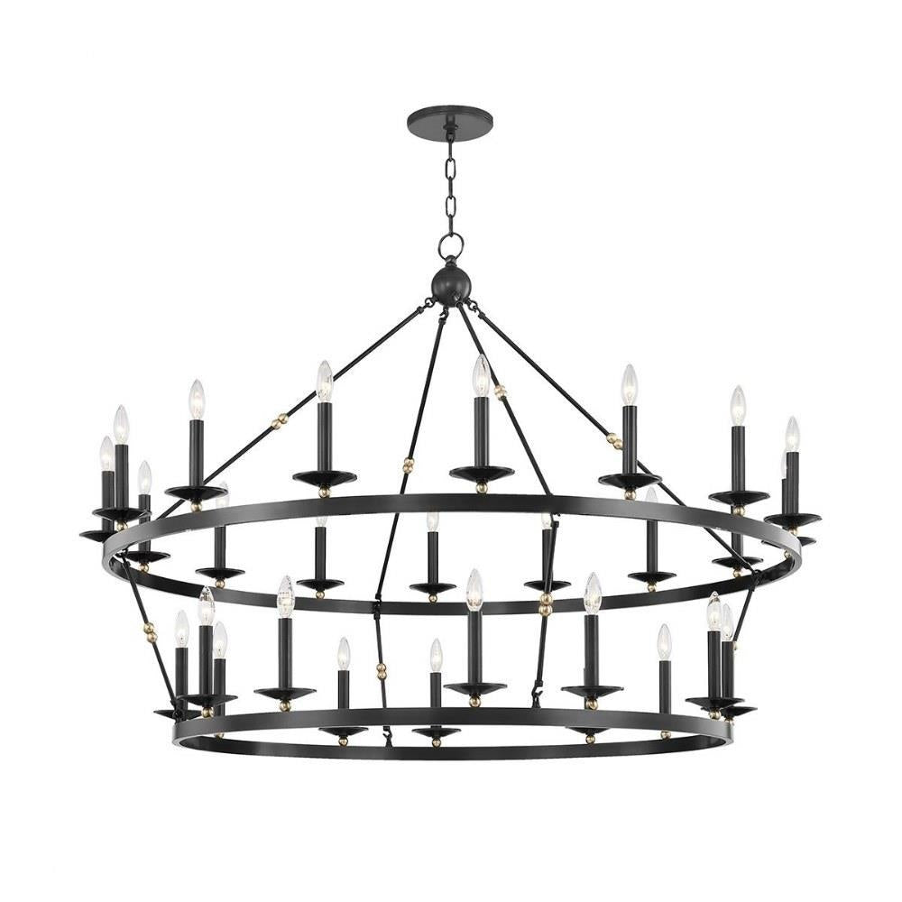 Bailey Street Home - 116-BEL-4313439 - Stirling Isaf - Twenty Eight Light Chandelier in Transitional Style - 58 Inches Wide by 40.75 Inches High