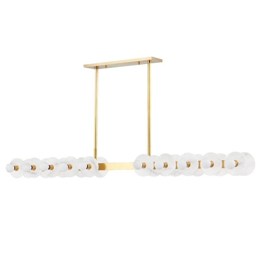 Bailey Street Home - 116-BEL-4441904 - Selwyn Mews-59.5 Inch 120W 20 LED Linear Island in Modern/Transitional Style-59.5 Inches Wide by 10.25 Inches High