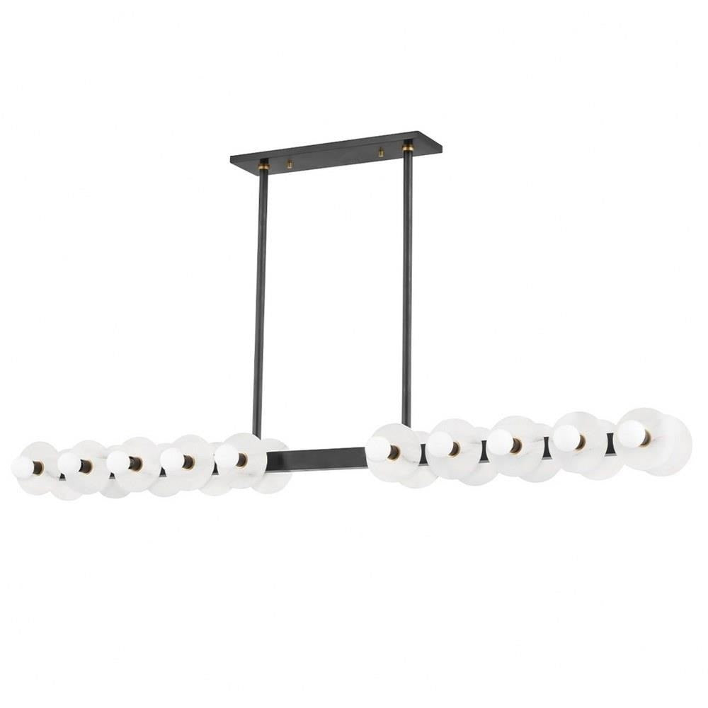 Bailey Street Home - 116-BEL-4441904 - Selwyn Mews-59.5 Inch 120W 20 LED Linear Island in Modern/Transitional Style-59.5 Inches Wide by 10.25 Inches High