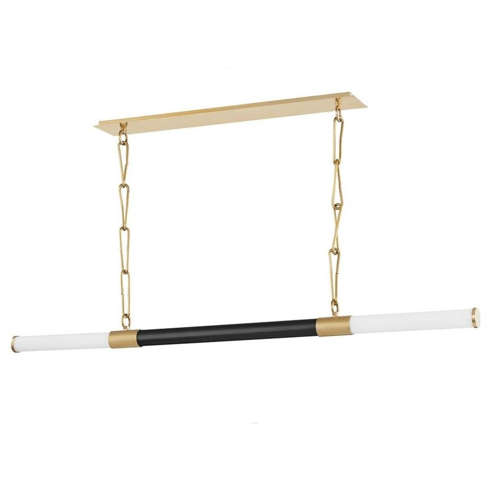 Bailey Street Home - 116-BEL-4441977 - Lower Sunbury Road - 60 Inch 16W 2 LED Linear Island in Contemporary Style - 60 Inches Wide by 4.25 Inches High