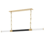 Bailey Street Home - 116-BEL-4441977 - Lower Sunbury Road - 60 Inch 16W 2 LED Linear Island in Contemporary Style - 60 Inches Wide by 4.25 Inches High