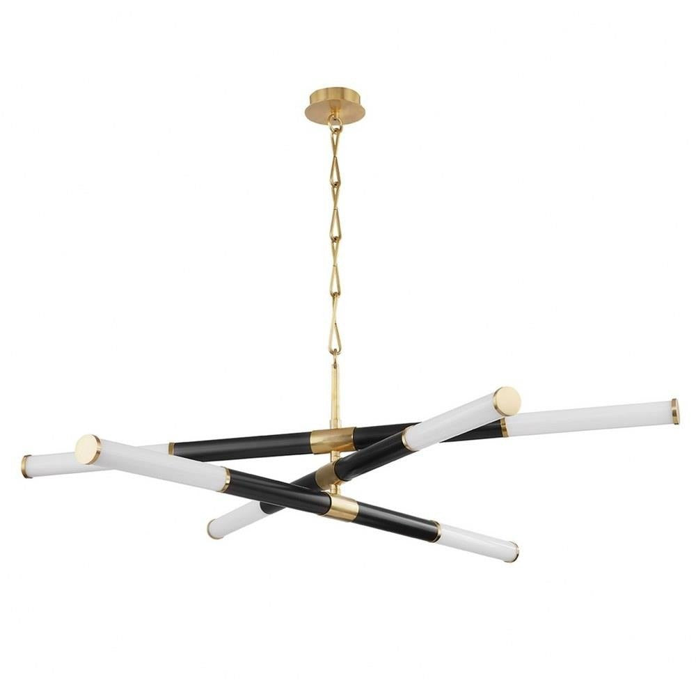 Bailey Street Home - 116-BEL-4441979 - Contemporary Six Light Chandelier
