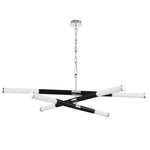 Bailey Street Home - 116-BEL-4441979 - Contemporary Six Light Chandelier