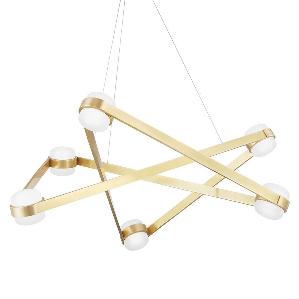 Bailey Street Home - 116-BEL-4535911 - Modern Contemporary Six Light Chandelier