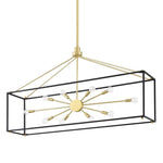 Bailey Street Home - 116-BEL-4536020 - Modern Contemporary Ten Light Chandelier