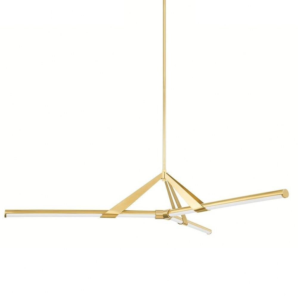 Bailey Street Home - 116-BEL-1271365 - Fulbeck - 174W 3 LED Chandelier-10.25 Inches Tall and 62.25 Inches Wide