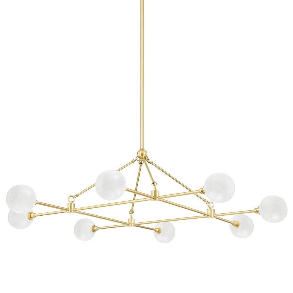 Bailey Street Home - 116-BEL-4885760 - Back Gait - 32W 8 LED Chandelier-18.25 Inches Tall and 46 Inches Wide