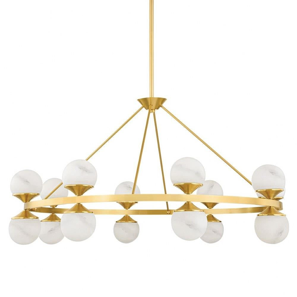 Bailey Street Home - 116-BEL-4885823 - Carey Orchards - 64W 16 LED Chandelier-23.25 Inches Tall and 46 Inches Wide