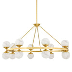 Bailey Street Home - 116-BEL-4885823 - Carey Orchards - 64W 16 LED Chandelier-23.25 Inches Tall and 46 Inches Wide