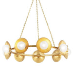 Bailey Street Home - 116-BEL-4942272 - Miller Bridge - 36W 9 LED Chandelier-8 Inches Tall and 40 Inches Wide